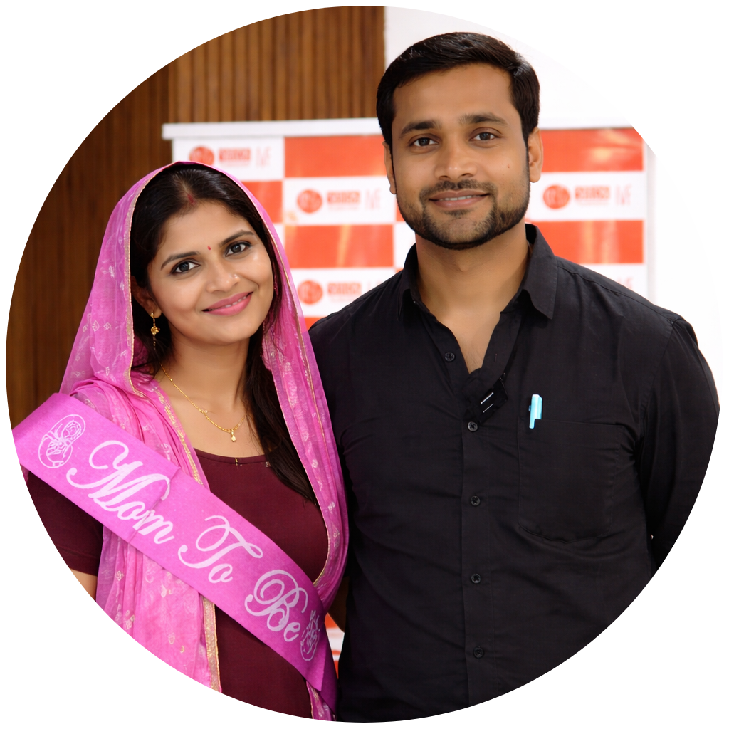 Parents from Jharkhand, India