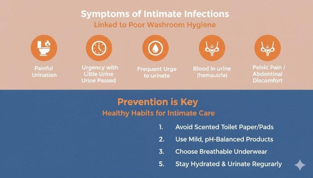 Symptoms related to Intimate Infections